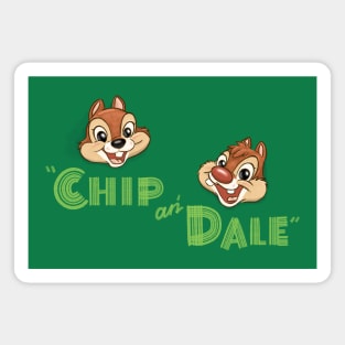 Chip n dale Magnet